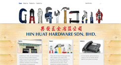 Desktop Screenshot of hinhuathardware.com