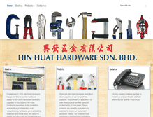 Tablet Screenshot of hinhuathardware.com